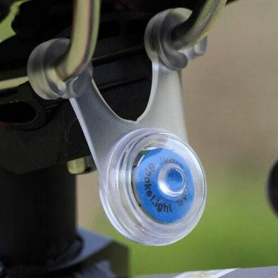 Silicone Bicycle Saddle Tail Light - Safety Warning Frog Light for Night Riding with Strobe Feature.