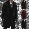 Men's Thermal Jacket Lamb Wool Faux Fur Coat