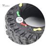 Puntos Chew Sound Squeaky Play Toy Pet Dog Puppy Tire Shape Bite Resistance Interactive