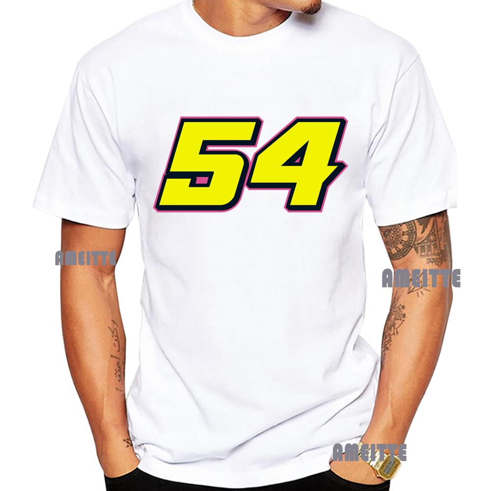 2025 New Fermin Aldeguer 54 Gp Race Riding Tshirt Unisex Unisex Short Sleeve Sport Boy Casual White Tops Motorcycle Rider Tees