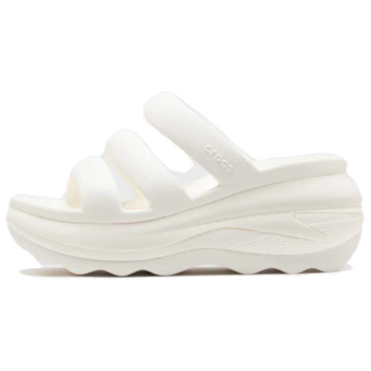 Crocs Mega Crush Triple Strap Sandal Chalk Женские кроссовки Крем 209842-0WV