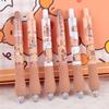 6Pcs Kawaii Cartoon Capybara Gel Pens Quick-Drying Writing Smooth Neutral Pens School Office Supplies Cute Students Stationery