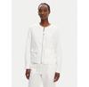 Демисезонная куртка Olsen 11201653, белая, стандартного кроя