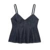 TAOP&ZA Spring/Summer Women's Elegant Versatile Denim Camisole Vest