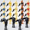 Детская игрушка-конструктор: Набор для сборки боевых роботов-солдат (несколько моделей) – Образовательный подарок