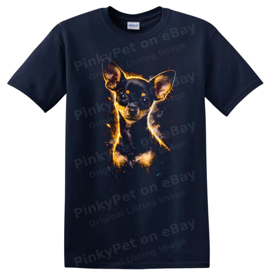 Chihuahua Dog Graphic T Shirt Cute Pet Lover Tee Stylish Gift Idea