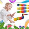 95cm Rainbow Comet Ball Soft Tail Indoor Outdoor Play Ball Throwing Receiving Park Sports Relax Coordination Training Ball