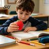 Strawberry Anti-stress Toy 1/2/3Pcs Simulated Squeeze Stress Relief Fake Fruit Fidget Anxiety Reduction Soft Stretchy Sensory Ball Relaxation