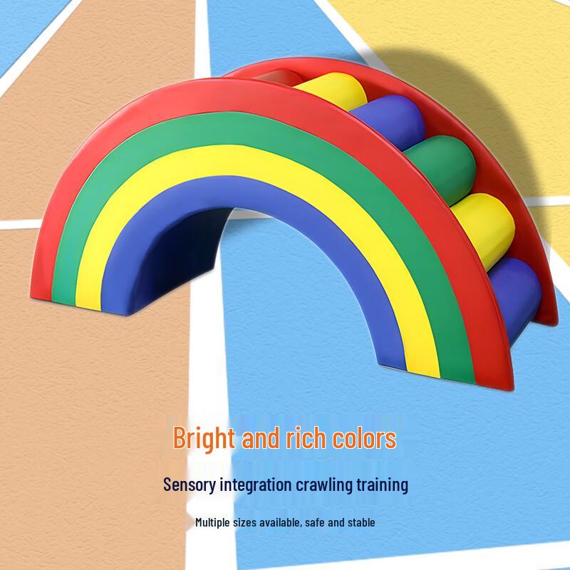 Children's Soft Play Sensory Rainbow Bridge