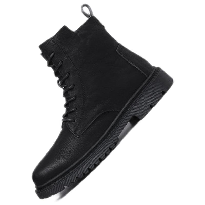 Новые высокие мужские ботинки ручной работы с толстой подошвой, уличные ботинки для мужчин из натуральной кожи высокого качества, дизайнерская мужская повседневная обувь