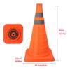 Folding Traffic  Cone Warning Sign Road Cone Portable   Traffic Facilities