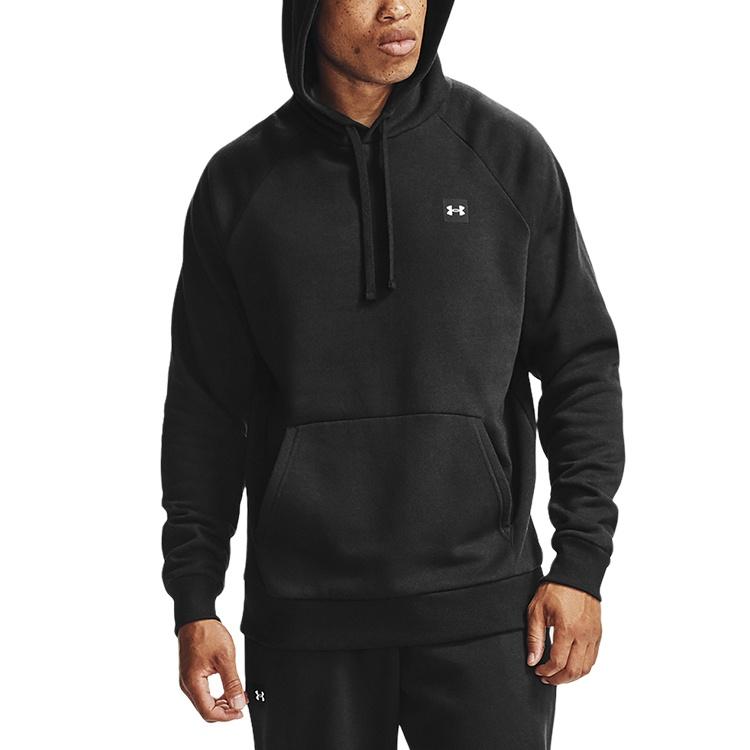 Under Armour Толстовка Rival Fleece 'Черная' Мужская 1357092-001