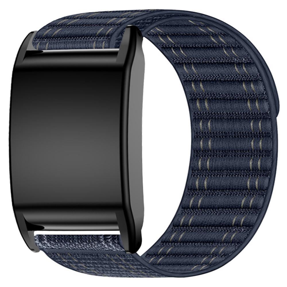 For WHOOP 4.0 Stylish Nylon Wrist Strap Magic Tape Loop Band with Protective Case