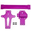 Aluminum Alloy Radio Tray Upgrade Parts Accessory Fit for WLtoys 112 124019 RC CarPurple