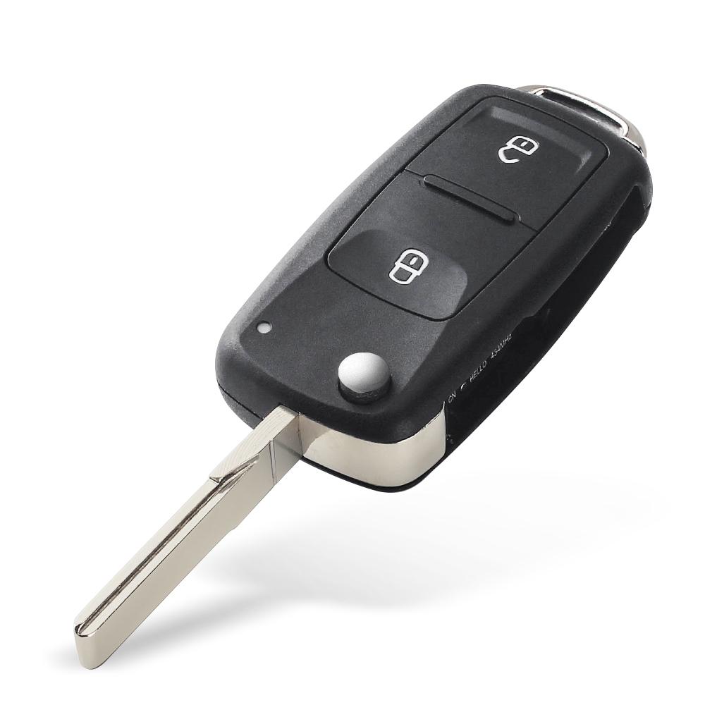 2 Buttons Remote Key For VW For Volkswagen GOLF PASSAT Tiguan Polo Jetta Beetle 5K0 837 202AD 5K0837202AD 433MHz ID48 Chip