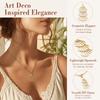 Top Loop DIY Jewelry Charms Geometric Shape Hanging Connector DIY Jewelry Kit  Bracelet Making