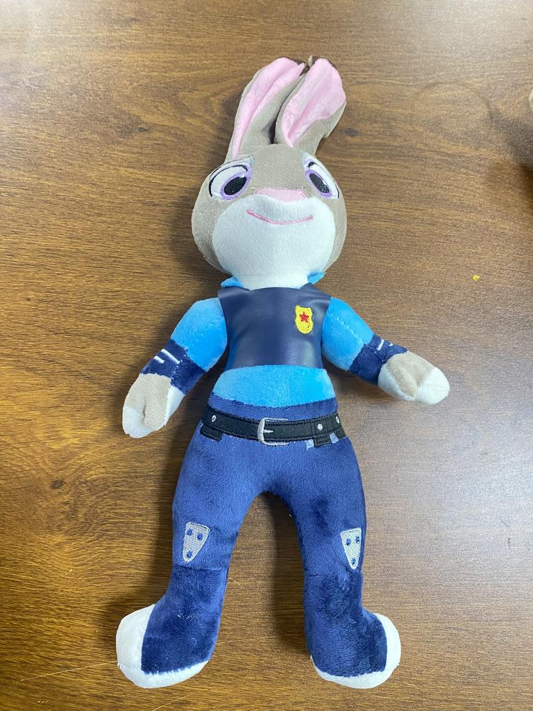 @-Cartoon Anime Movie Zootopia Plush Toy Fox Nick Wilde Rabbit Judy Hopps Doll Soft Stuffed Animals Toys Kids Xmas Gifts