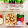Dermas Heat-Resistant Glass Lunch Box Set