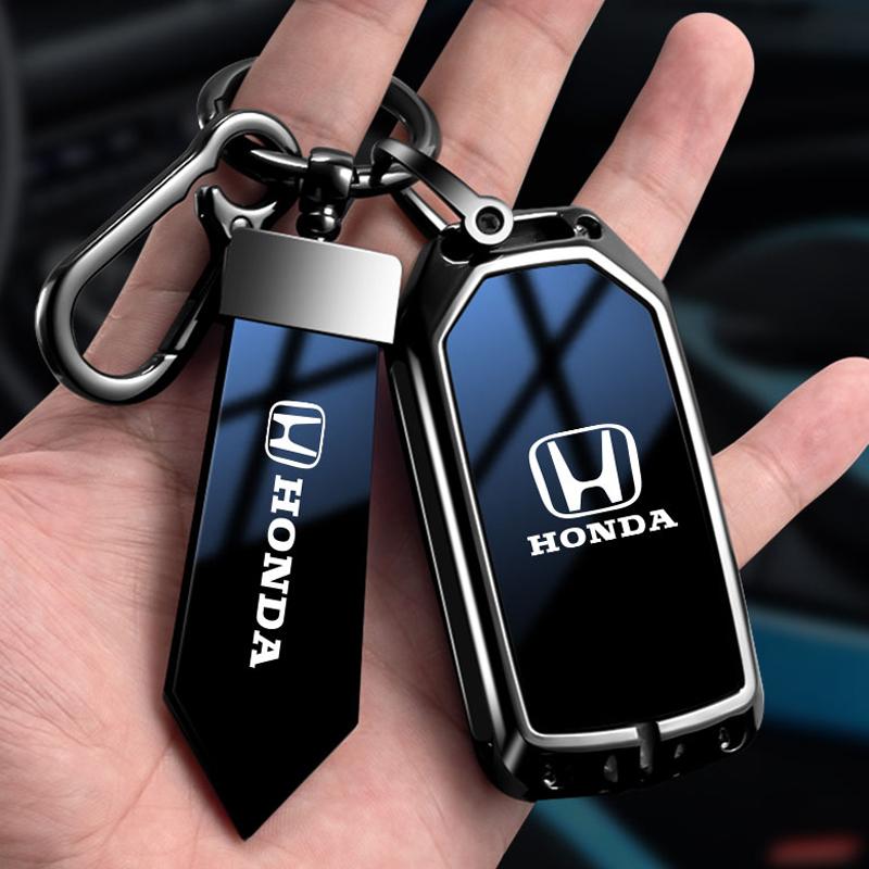 CPM1 Zinc Alloy Car Smart Key Case Cover For Honda Crv 2022 HR-V Civic 10 Fit GP5 Shuttle Gp8 JADE VEZEL City Jazz BRV Accessories