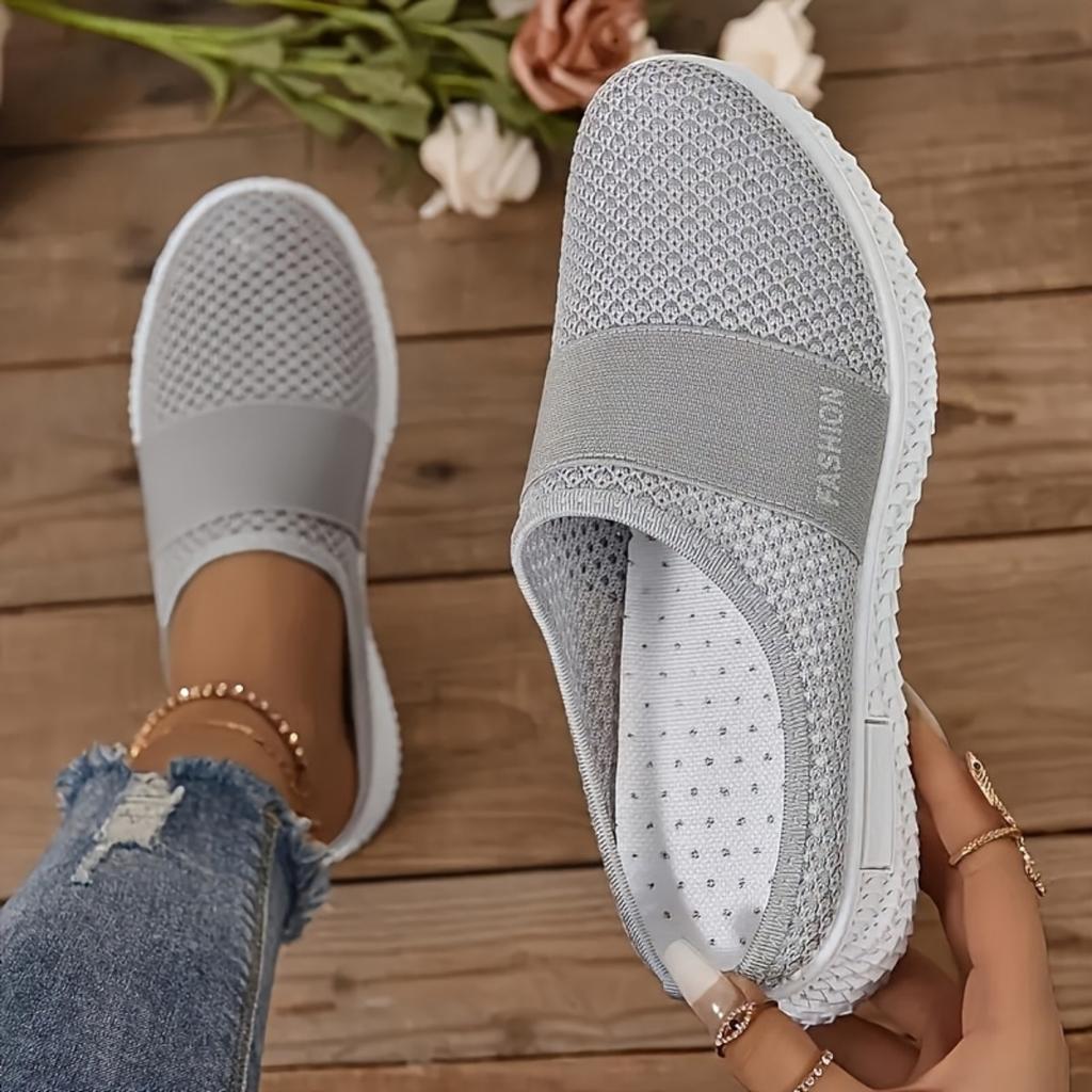 Женские спортивные кроссовки с воздушной подушкой и рукавами — дышащий трикотажный верх, удобная конструкция с низким вырезом, легкая повседневная спортивная обувь