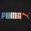 Puma Вязаный пуловер с круглым вырезом Простая удобная футболка с коротким рукавом Унисекс Топы 692487-01