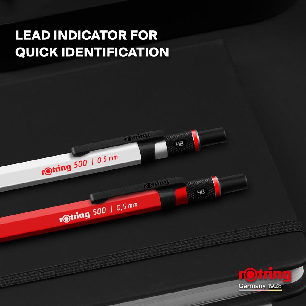 Rotring Механический карандаш 500N 0,7 мм 1904-727 [Официальный японский продукт] Черный