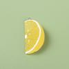 Resin Simulation Orange Lemon Petal Fruit Slice Pendant Pendant Earring Keychain DIY Accessories Accessories Material