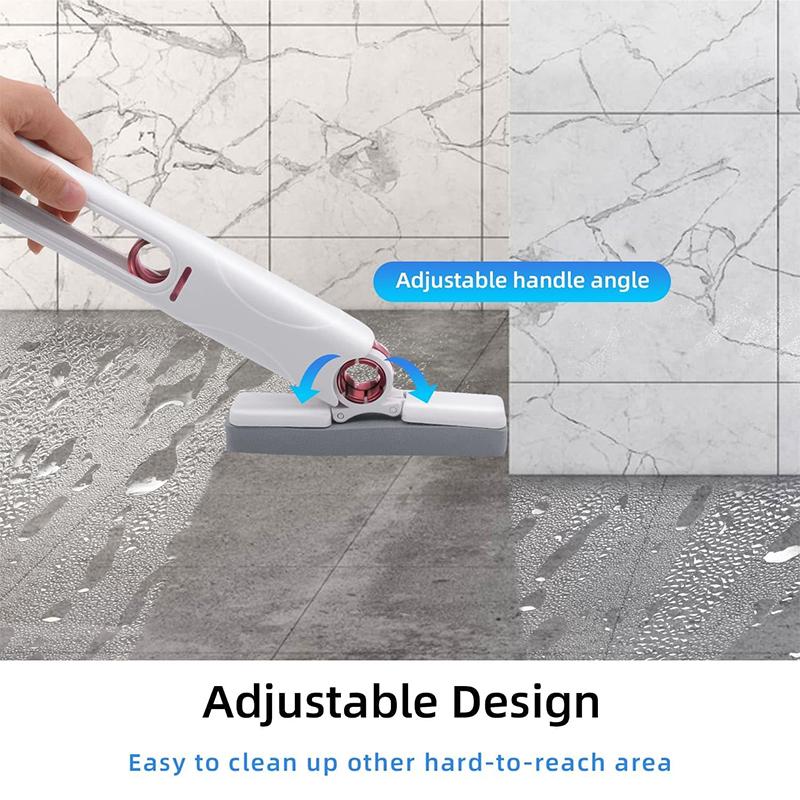 Портативная мини-швабра для уборки, мощная отжимная швабра, бытовая швабра для уборки, складная впитывающая швабра, прочные настольные инструменты для мытья окон