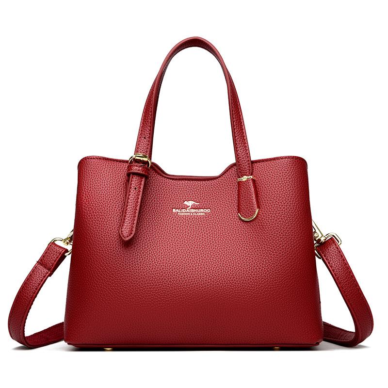 Вместительная сумка, Простая и универсальная женская сумка, Подарок для мамы для поездок на работу, Сумка через плечо