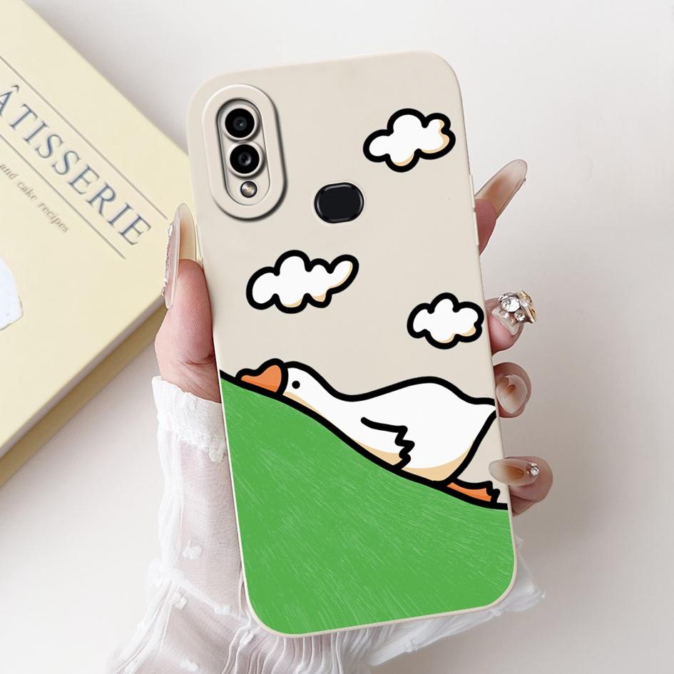 For Samsung Galaxy A10s Case SM-A107F Cover Creative Panda Cartoon Soft Silicone Phone Cases on Samsung A10 SM-A105F M01s Bumper