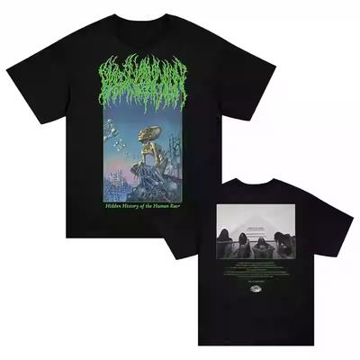 2025 Лето Новый Y2K Топ Футболка BLOOD INCANTATION Группа Dark Metal Wind Rock Американская Свободная Мужская и Женская Футболка Большого Размера
