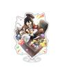 Фигурка на акриловой подставке Bungou Stray Dogs, Эдогава Рампо Федор Достоевский, Накахара Чууя, настольная игрушка-подставка