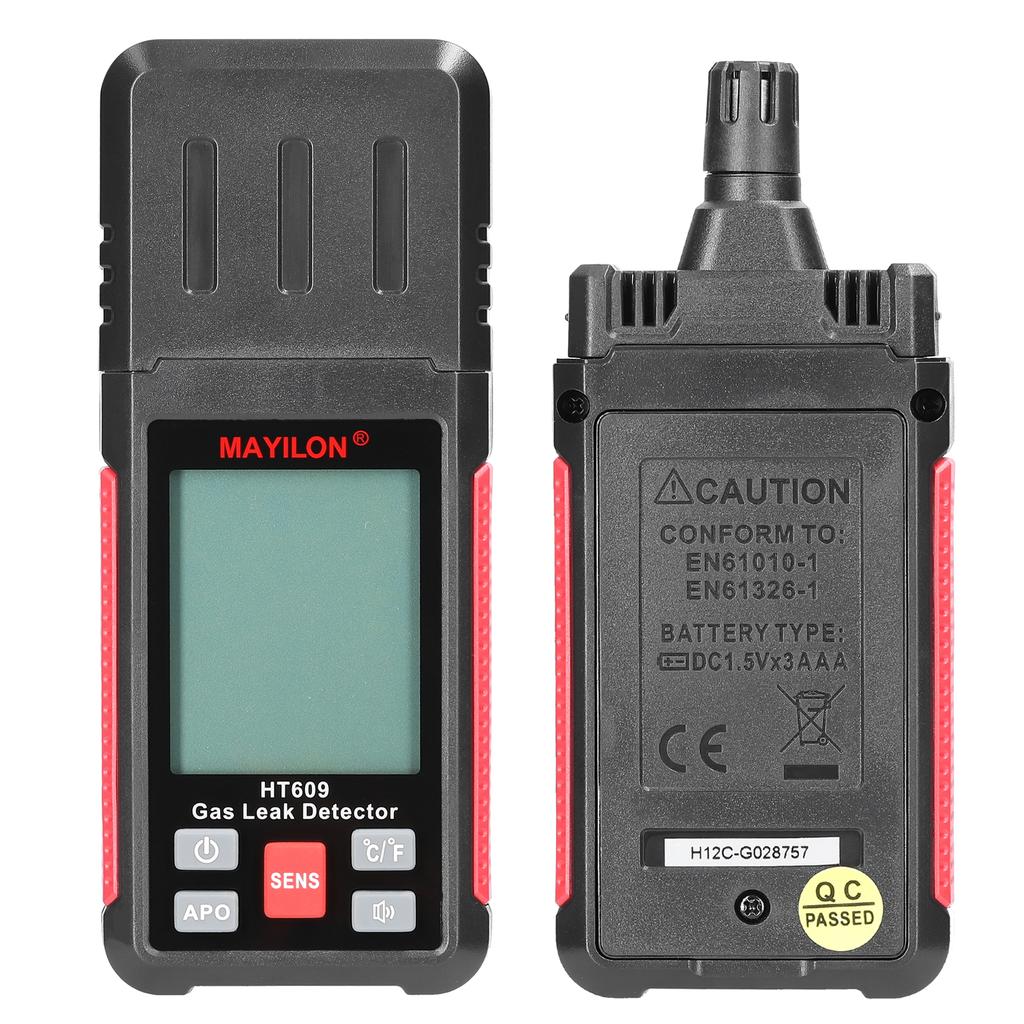 Handheld Combustible Gases Leak Detector Natural Gases Leakage Tester Portable PPM Meter