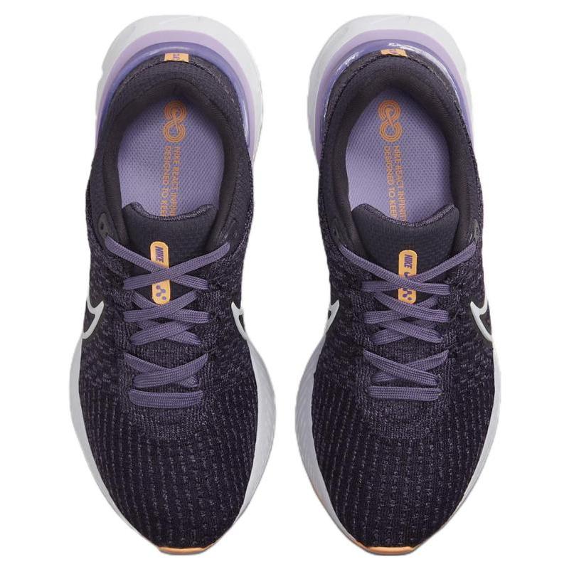 Nike Женские кроссовки React Infinity Run Flyknit 3 'Cave Purple Orange' DD3024-502