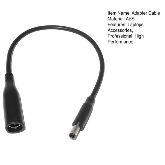 Direct Current Power Adapter Cable 7.4x5.0MM Female to 4.5x3.0mm Male Laptops Computers Power Converter Cord