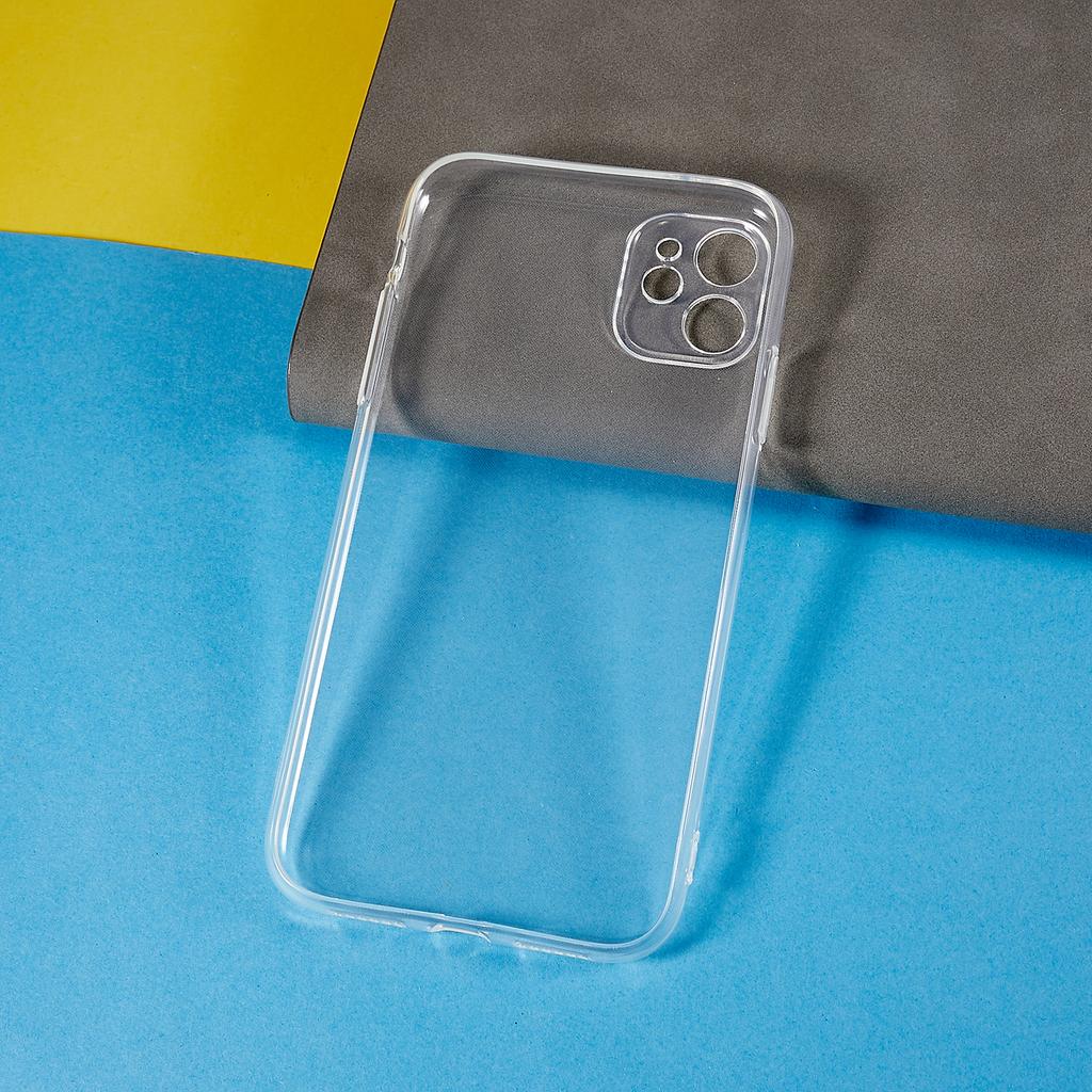 Для iPhone 11 6,1 дюйма Точный вырез для объектива Прозрачная защита от царапин Чехол из ТПУ Ультратонкий чехол для телефона