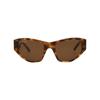 Balenciaga Cat Eye Frame Acetate Sunglasses Havana Havana Brown