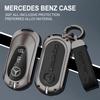 CRV1   Alloy Style Car Key Case Cover Shell Fob Key Case Waterproof For Mercedes Benz 2021 C/S Class W223 W206 S350L S400L S450L S500L