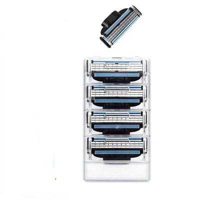4PCS лезвия мужские бритвенные кассеты бритвенный картридж Make3