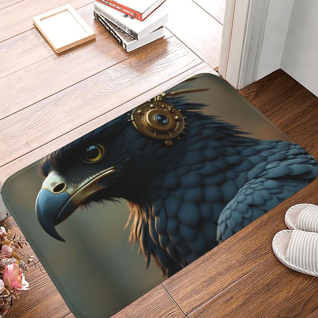 1PC Buttle Tea Hamster Kitchen Rug Non-Slip Door Mat Pop design Bathroom Rug Bath Mat Carpet for Home Sink Laundry ecoreeree