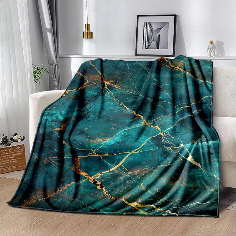 2026 New Style Luxurious Nature Marble Colour Blanket,Soft Throw Blanket for Home Bedroom Bed Sofa Travel Picnic Cover Kid Gift