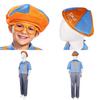 Костюмы Blippi Косплеи Комбинезон для выступлений в игре во весь рост Одежда Хэллоуин