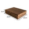 Vintage Storage Box DIY Decorative Wooden Jewelry Keepsake with Lid Lock Memory