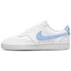 Nike Court Vision 1 Low Comfortable Low top Skateboard Shoes Women's White Blue CD5434-115