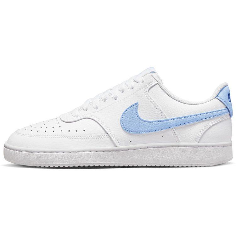 Nike Court Vision 1 Low Comfortable Low top Skateboard Shoes Women's White Blue CD5434-115