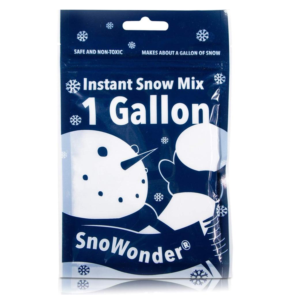 SNOWONDER Порошок для мгновенного снега Искусственный снег 1 галлон