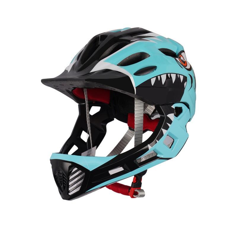 Kids Bike Helmet Balance Scooter Roller Skating Full Coverage Safety Gear Unisex Child Size S PC Material