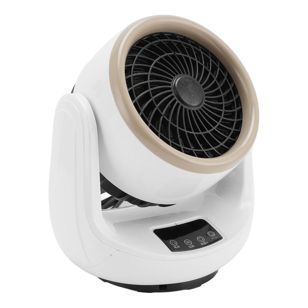 Обогреватель 2 в 1, безопасный, с защитой от возгорания, осциллирующий электрический тепловентилятор с регулируемой температурой и пультом дистанционного управления для дома