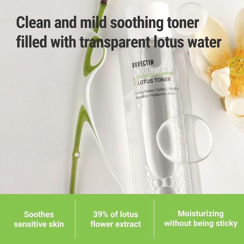 [Rovectin] *renewal* Calming Lotus Toner 200ml