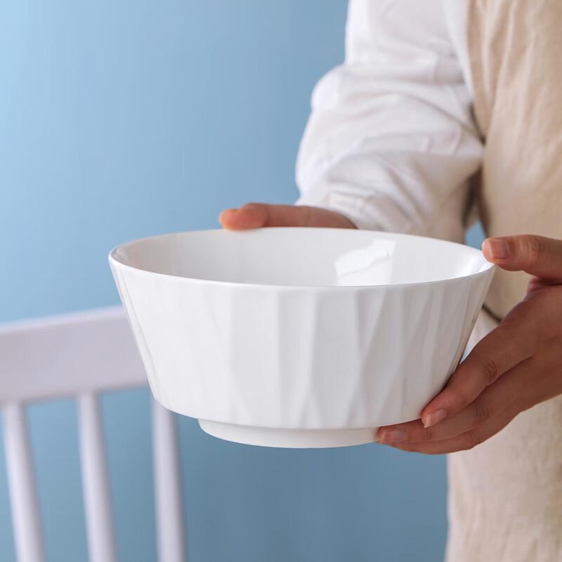 Керамическая суповая тарелка Jingdezhen 7,5 дюйма с ложкой